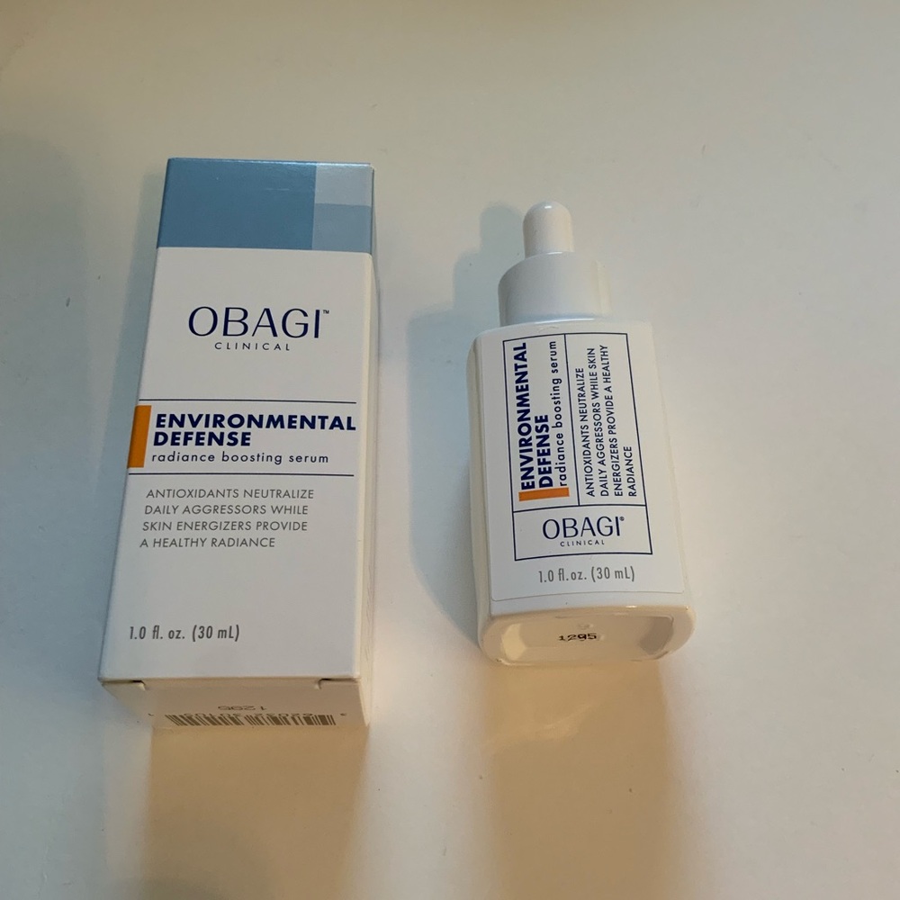 NEW Obagi Clinical environmental defense radiance boosting serum